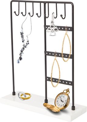 Sieradenrekje op Marmeren Plateau - Organizer - Jewelry - Real Marble - Stylisch