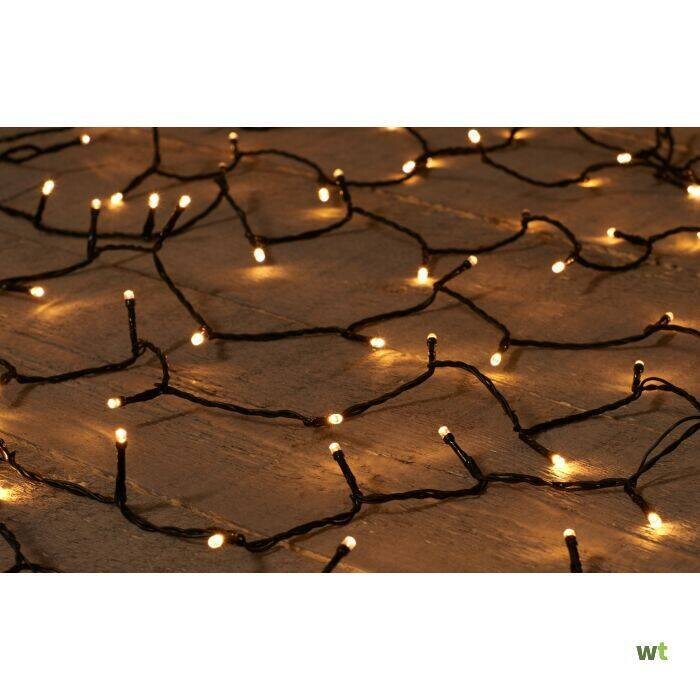 Kerstverlichting Led lights 200l/15 m warm wit met timer IP44 Anna's Collection