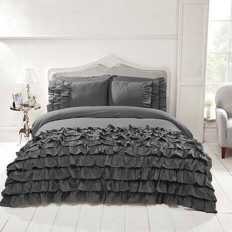 Dekbedovertrek Beau Maison Saint Martin antraciet