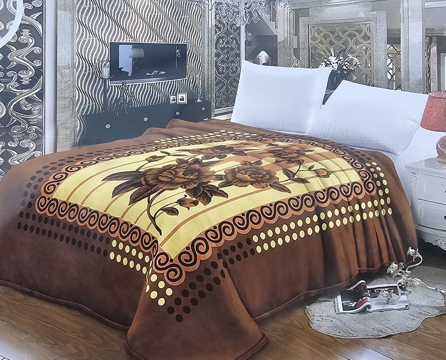 Deken Lunar Bedding 2-laags 240X200 cm 4 kilo verkrijgbaar in 8 prints