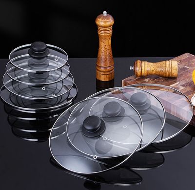 Deksels glas Cheffinger 20 - 24 - 28 - 32 cm
