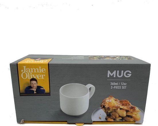 Mokken Jamie Oliver - 360 ml – 2 stuks