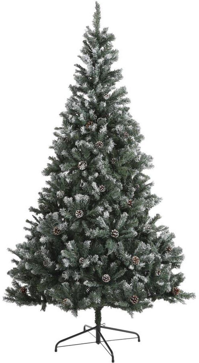 Black Box Trees Pinyon kunstkerstboom met sneeuw | Blauw &amp; Groen | 155 cm