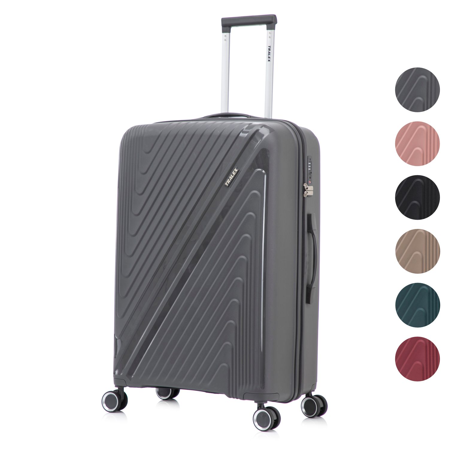 TRALEX - Horizon - 67 Liter - 66x44x26cm - Polypropyleen - TSA-slot - verkrijgbaar in 6 kleuren