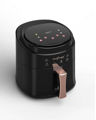 Cheffinger Cf-Afry8: Digitale Led-Luchtfriteuse Van 1400W - 8L Zwart Airfryer
