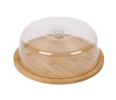 Cheffinger Bamboe Stolp - Taart Vershouddoos / Cake Bewaardoos - Ø 28,5cm