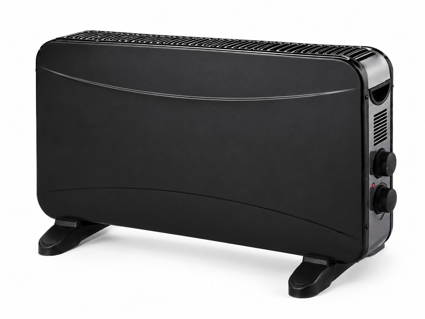 Climora Elektrische Convectorkachel 2000W – Vrijstaand – Zwart