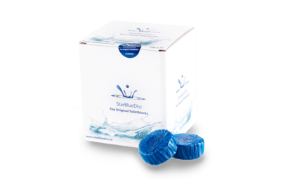 Toiletblokjes Blauw 24 stuks