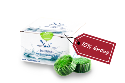 6x Verpakking Toiletblokjes 12 Groen.  !! Nu 10% korting !!