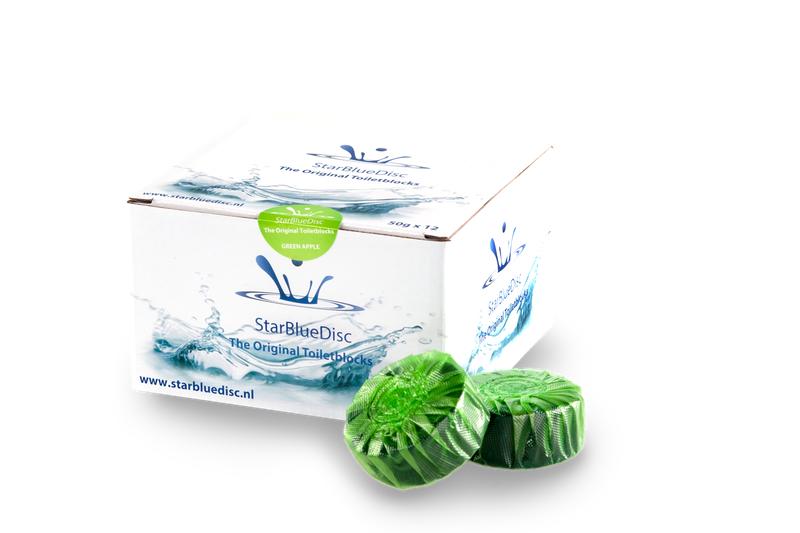 Toiletblokjes Groen 12 stuks