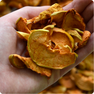 Biologische Gedroogde Appel