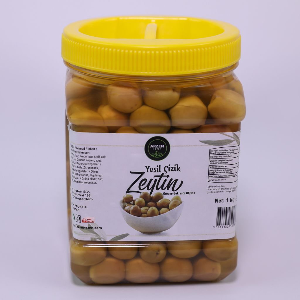 Yeşil  Çizik Zeytin