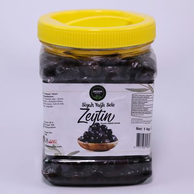 Siyah Yağlı Sele Zeytini