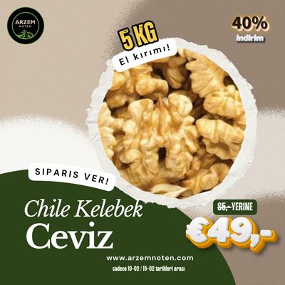 Chilli Kelebek Ceviz