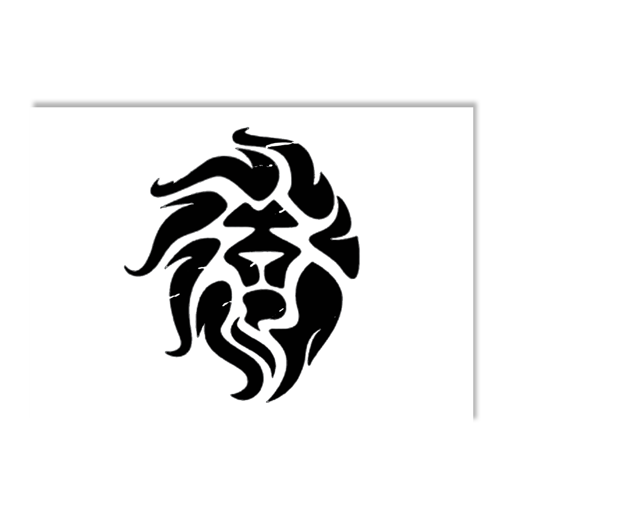 Lionheart Sticker