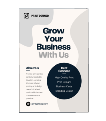 Flyer 5&quot; x 7&quot;