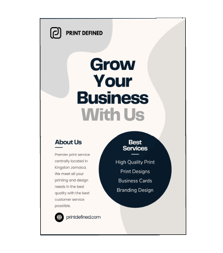 Flyer 8.25" x 10.25"