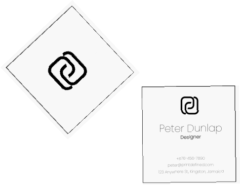 Business Card 2" x 2"