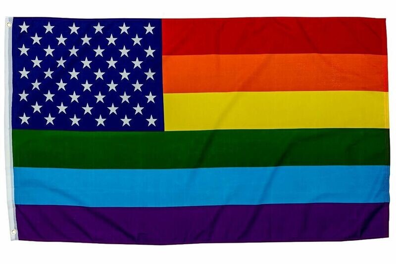 NEW GLORY RAINBOW FLAG