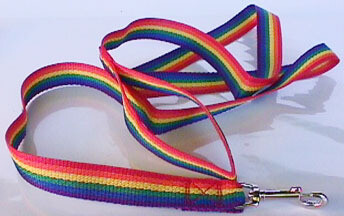 RAINBOW NYLON PET LEASH MD (6'Lx1/2 RAINBOW NYLON PET LEASH MD (6'Lx1/2"W)