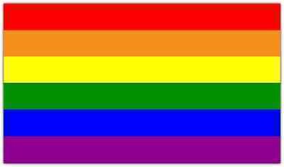 RAINBOW FLAG STICKER