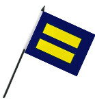 EQUALITY PARADE FLAG 4"x6"