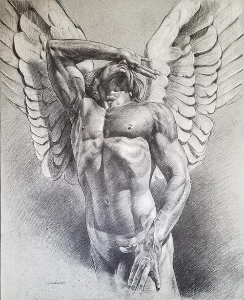 POSTER - Victor Gadino: ANGEL IN ECSTASY