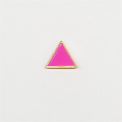 PINK TRIANGLE LAPEL PIN