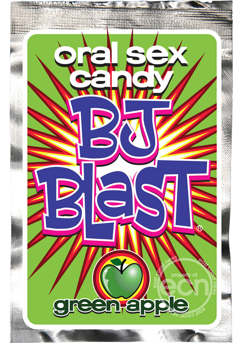 BJ BLAST ORAL SEX CANDY GREEN APPLE
