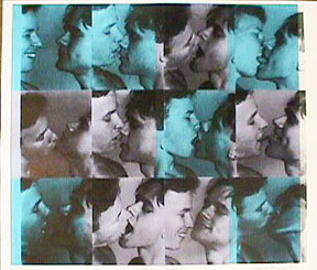 POSTER- Christopher Makos: KISS PRINT BLUE