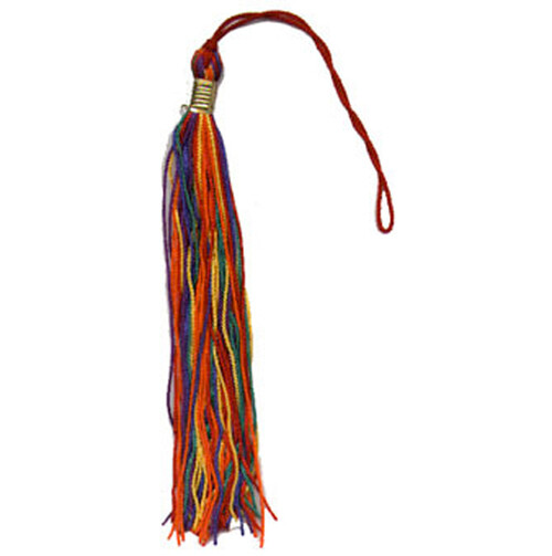 RAINBOW GRADUATION TASSEL