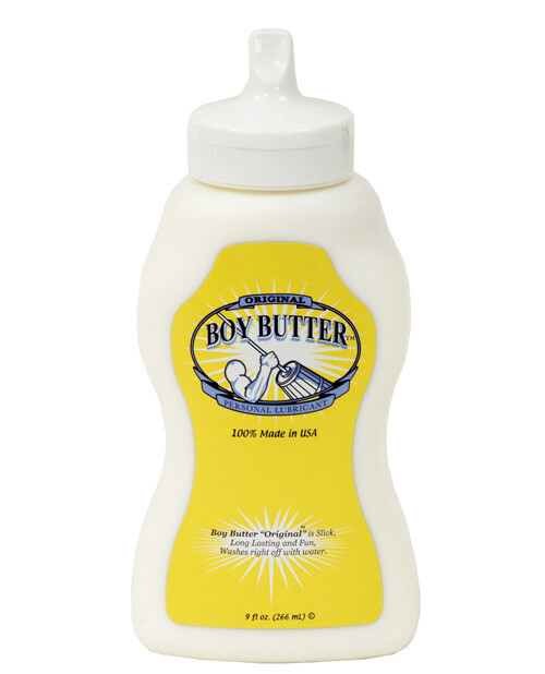 BOY BUTTER ORIGINAL SQUEEZE BOTTLE 9oz