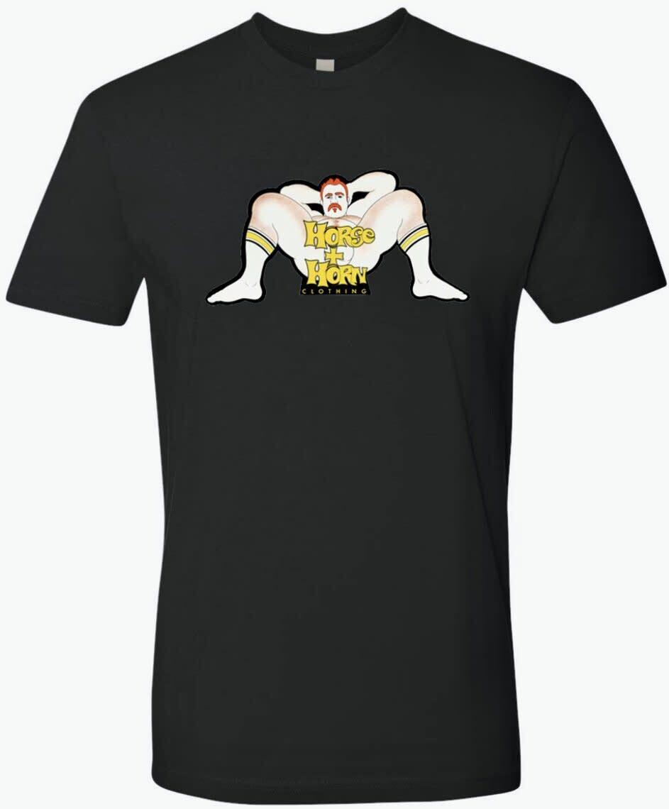 HORSE & HORN GINGER DADDY SPREAD SKATER HNH LOGO, Size: SMALL