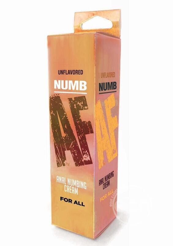 NUMB AF ANAL NUMBING CREAM, Flavor: UNFLAVORED