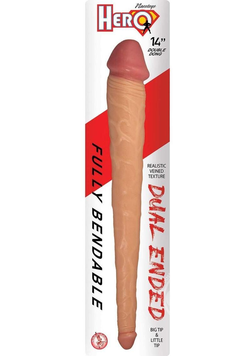 HERO DOUBLE DONG 14", Color: WHITE