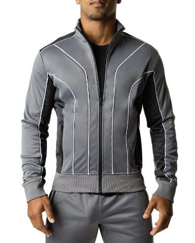 NASTY PIG TREK TRACK JACKET GREY NASTY PIG TREK TRACK JACKET GREY, Size: SMALL