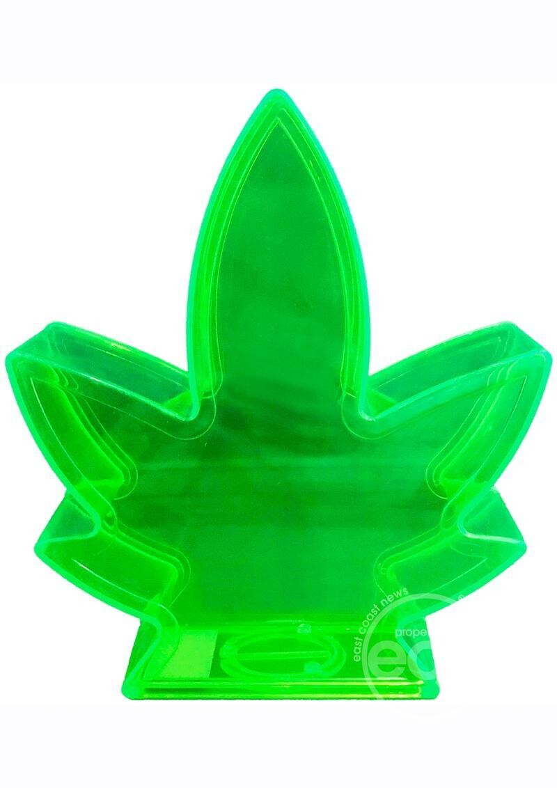 POT LEAF PIGGY BANK POT LEAF PIGGY BANK, Color: GREEN