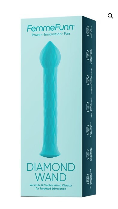 FEMME FUNN DIAMOND WAND FEMME FUNN DIAMOND WAND, Color: TURQUOISE