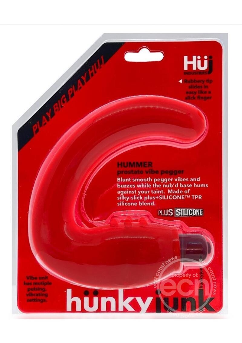 HUMMER SILICONE PROSTATE PEGGER HUMMER SILICONE PROSTATE PEGGER, Color: NEON PINK