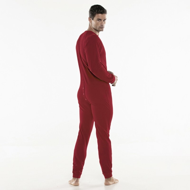 CODE 22 UNION SUIT RED, Size: SMALL