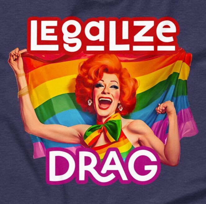 SWISH EMBASSY 'LEGALIZE DRAG" T-SHIRT NAVY, Size: S