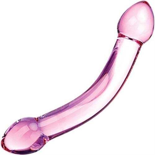 DOUBLE TROUBLE PURPLE DILDO