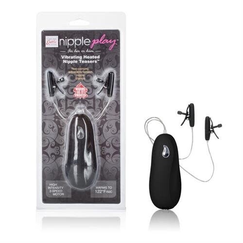 NIPPLE PLAY VIBRATING WARMING NIPPLE TEASERS