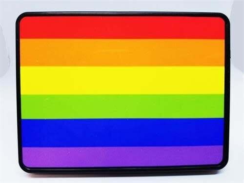HITCH COVER- RAINBOW FLAG