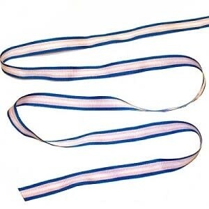 TRANS PRIDE RIBBON 7/8" x 10yds