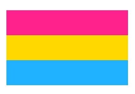 PANSEXUAL FLAG STICKER