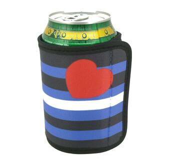COOZIE/COOZY LEATHER PRIDE CAN WRAP