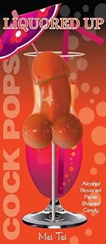 LIQUORED UP COCK POPS MAI TAI