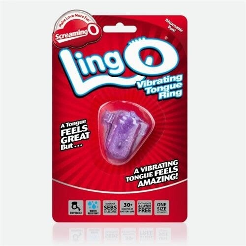 SCREAMING O LING O VIBRATING TONGUE RING