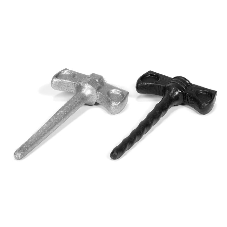 OXBALLS COCK SCREW SILICONE BLACK/ZINC